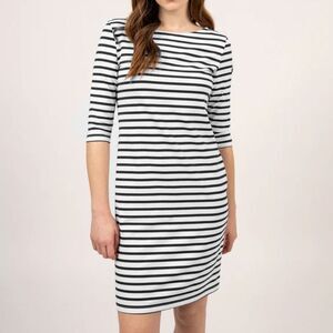Saint James Propriano Nautical Stripe Dress - Anti-UV Stretch Fabric - Med/Large